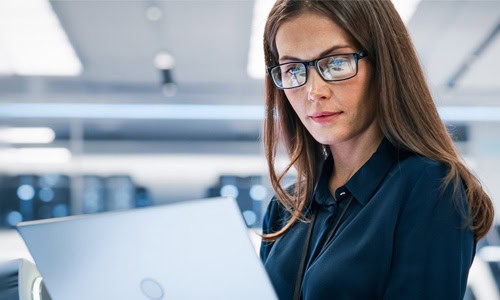 decorative image of computer science professional