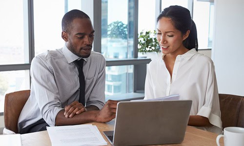 decorative image of minority law professionals