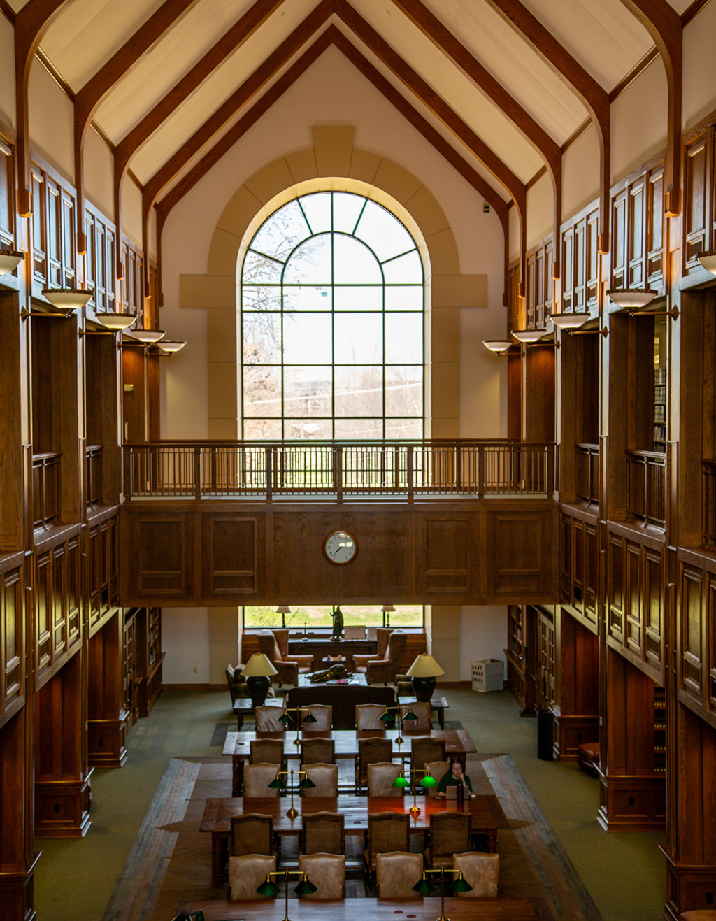 OU College of Law Library Reading Room