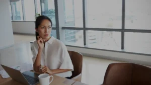 indigenous peoples law professional in an office